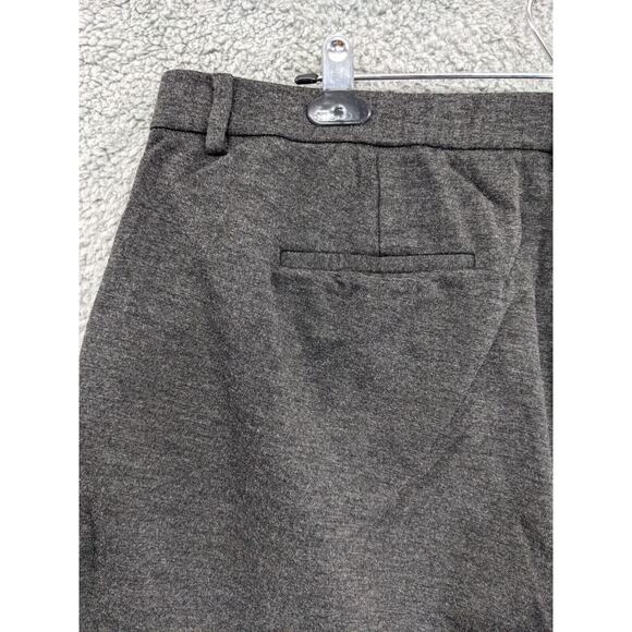Talbots Dress Pants Women 18W Gray Pull On Pockets Straight Leg Stretch O01 - Picture 7 of 12